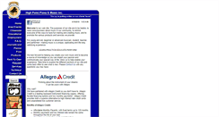 Desktop Screenshot of highpointpiano.com